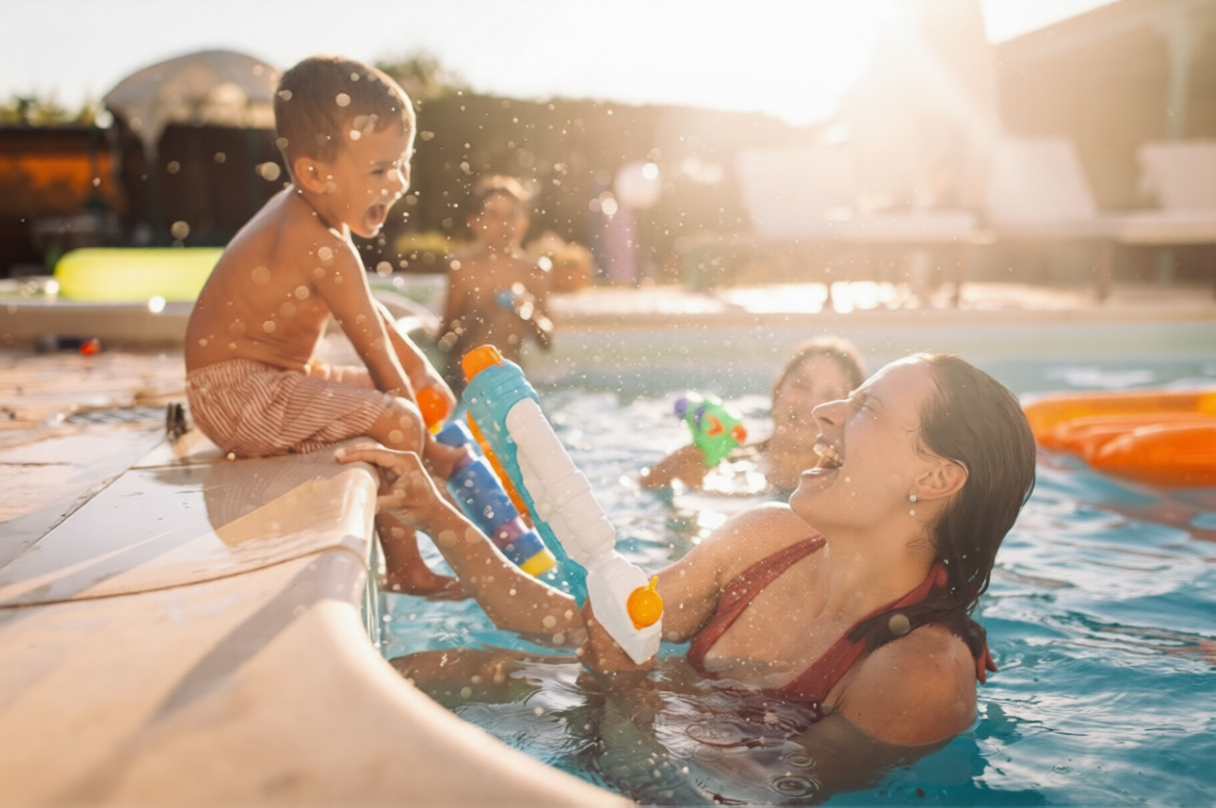 Beautiful pool venue